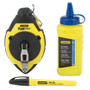 Stanley 47-681  30m/100' FatMax Chalk Line Reel and Chalk Set Image 0 Stanley 47-681  30m/100' FatMax Chalk Line Reel and Chalk Set Image 0