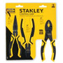 Stanley 84-056  3 Piece Set Slipjoint Long Nose Pliers Image 0