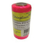 Stringliner  35162  250' Braided Nylon Construction Line Fluorescent Pink 1/4-lb. Replacement Roll Image 0