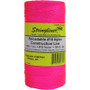 Stringliner 35709  1080' Twisted Nylon Construction Line Fluorescent Pink 1-lb. Replacement Roll Image 0