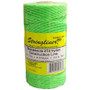 Stringliner 35768  1000' Braided Nylon Construction Line Fluorescent Green 1-lb. Replacement Roll Image 0