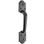 National N100-055  Arched 9" Gate Pull - Black  (V12) Image 0