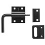National N100-056  Gate Slide Bolt - Black (SPB1129) Image 0