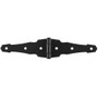 National N109-036  Ornamental Strap Hinge 4"  - Black (SPB847) Image 0