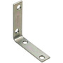 National N113-233  Corner Brace 2-1/2" x 5/8" - Zinc Plated - 4 per Package (V115) Image 0