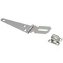 National N129-627  Hinge Hasp 4" - Zinc Plated (V288) Image 0