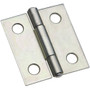 National N146-043  Non-Removable 1-1/2" Pin Hinge - Zinc Plated - 2 per Package (V518) Image 0