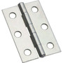 National N146-258  Non-Removable 2-1/2" Pin Hinge - Zinc Plated - 2 per Package (V518) Image 0