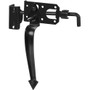 National N178-616  Ornamental Gate Latch Kit With Pull - Black (V27) Image 0