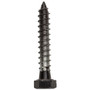 National N179-158  Hex Head Lag Bolt 1/4" x 1-1/2" - Black - 4 per Package (V1863) Image 0