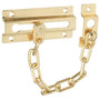 National  N183-590  Door Chain - Brass (V807) Image 0 National  N183-590  Door Chain - Brass (V807) Image 0