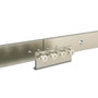 National N187-003  Sliding Door Rail Connector Adaptor - Satin Nickel (V980) Image 1