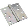 National N195-677  Removable Pin 4" Broad Hinge - Zinc Plated - 2 per Package (V504) Image 0