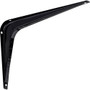 National N218-917  Utility 6" x 8" Shelf Bracket - Black (211BC) Image 0