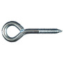National N220-723  7/16" x 5-1/4" Lag Screw Eye - Zinc Plated Image 0