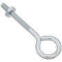 National N221-077  3/16" x 2-1/2" Eye Bolt With Nut - Zinc Plated Image 0