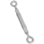 National N221-747   1/4" x 7-1/2" Eye/Eye Turnbuckle - Zinc Plated Image 0