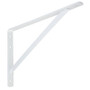 National N260-596  16" Super Strength Shelf Bracket - White (111BC) Image 0