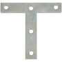 National N266-445  4" x 4" T-Plate - Zinc Plated (116BC) Image 0