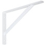 National  N301-630   12" Super Strenth Shelf Bracket - White (111BC) Image 0 National  N301-630   12" Super Strenth Shelf Bracket - White (111BC) Image 0