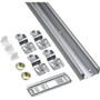 National N343-137  72" By-Pass Door Kit - Galvanized (771D) Image 0