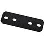National N351-453  9.5" x 3" 1/8" Mending Plate - Black (1183BC) Image 0