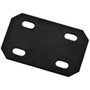 National N351-462   4.7" x 3" x 1/8" Mending Plate - Black Image 0