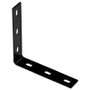 National N351-465  7.1" x 1.5" x 1/8" Corner Brace - Black Image 0