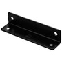 National N351-486  1.6" x 7" x 1/8" Wide Corner Brace - Black Image 0