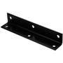 National N351-487  1.6" x 9" x 1/8" Wide Corner Brace - Black Image 0
