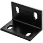 National N351-492  3" x 4.6" x 1/4" Wide Corner Brace - Black Image 0