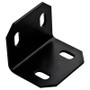 National N351-494  2.4" x 3" x 1/8" Square Corner Brace - Black  Image 0