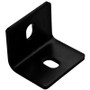 National  N351-497  2.5" x 3" x 3/16" Square Corner Brace - Black  Image 0