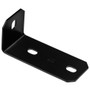 National N351-498  6.8" x 3" x 3" x 1/8" Offset Corner Brace - Black  Image 0
