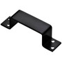 National N351-502  6.4" x 1.5" Closed Bar Holder For 2 x 4 - Black (14BC) Image 0