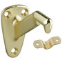 National N830-116  Heavy Duty Handrail Bracket - Polished Brass (SPB112) Image 0