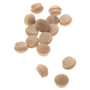 Cindoco F38B  3/8" Birch Button Top Screwhole Plugs 15 Per Bag Image 0