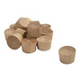 Cindoco F38F  3/8" Birch Flat Head Screwhole Plugs 15 Per Bag Image 1