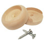 Cindoco XF40  1-3/8" Wood Closet Hanger Pole Sockets 1 Pair Image 0