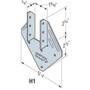 Simpson Strong Tie H1Z  Hurricane Tie Z-Max Finish Image 1