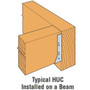 Simpson Strong Tie HUC414  4x14 Heavy Duty Joist Hanger Concealed/Reverse Flange Image 2