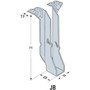 Simpson Strong Tie JB26  2 x 6 Top Flange Joist Hanger Image 1