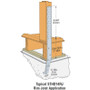 Simpson Strong Tie STHD14RJ  39-5/8" & 14" Rim Joist Strap Tie Holdown Image 2