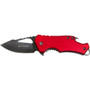 Sarge SK-502RD  Red Fuse Pocket Knife with Bottle Opener 2.375" Blade Image 0