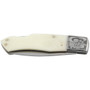 Sarge Knives SK-703  Decorative White Bone Folder with 2-1/8" Blade Image 2