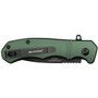 Sarge SK-827  Army Green Turbo Lock Folding 3" Blade Image 3