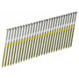 Senco GL24ASBS  2-3/8" x 0.113 HDG Ring Shank 20° Plastic Strip Full Round Head Framing Nails - 2500 per Package Image 0