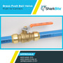 SharkBite 22223-0000LFA  1" x 1" Brass Push-to-Connect Ball Valve Image 4