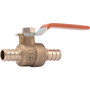SharkBite 22461LFA  1/2" x 1/2" Barbed Brass Crimp or Clamp Ball Valve Image 0