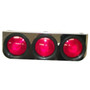 American Chrome 21483  Stainless Steel Light Bracket with Three Round Red Lignts Image 0